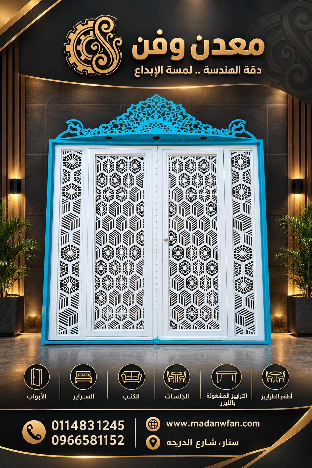 بوابات خارجية فاخره