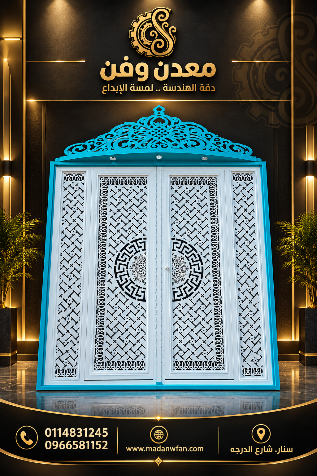 بوابات خارجية فاخره