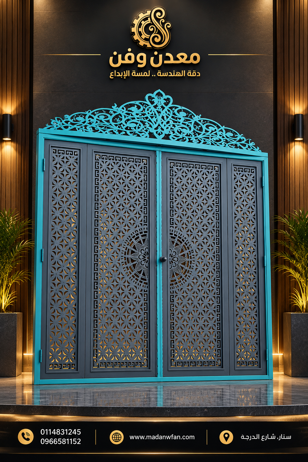 بوابات خارجية فاخره