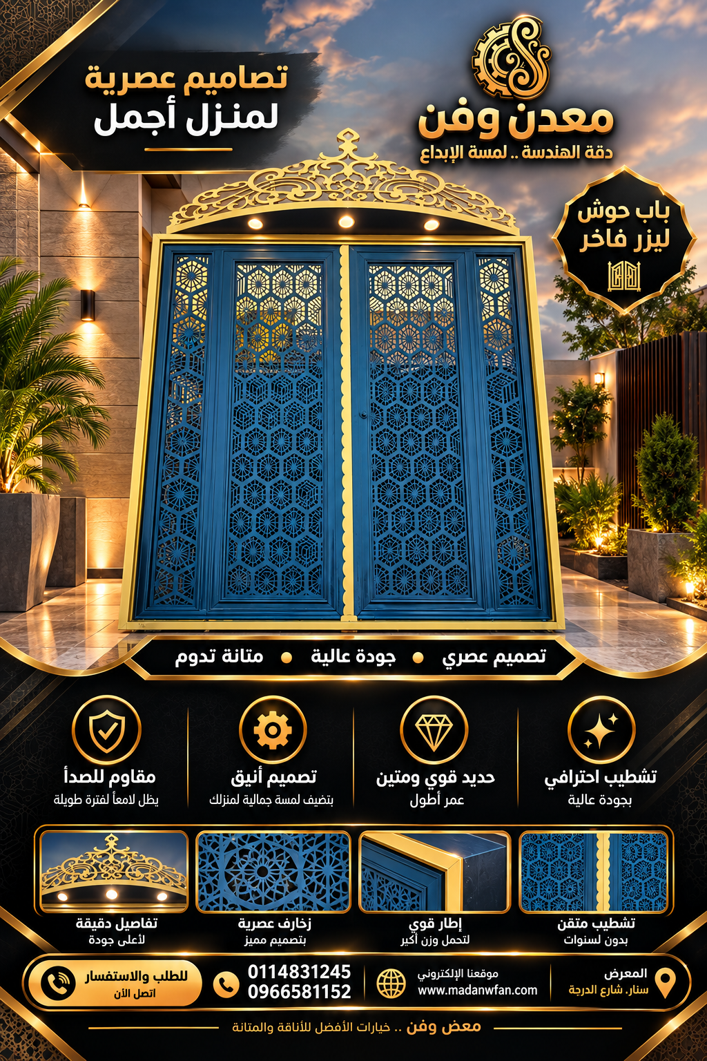 بوابات خارجية فاخره